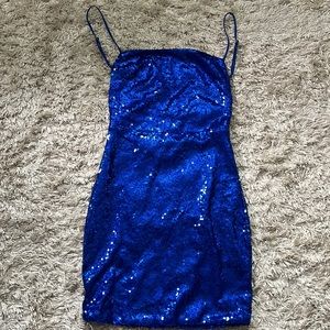 DANCE DRESS!! Lucy in the Sky: Starstruck Strappy Dress (Lapis Blue)